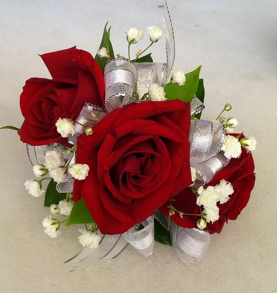 red roses wrist corsage las vegas nevada