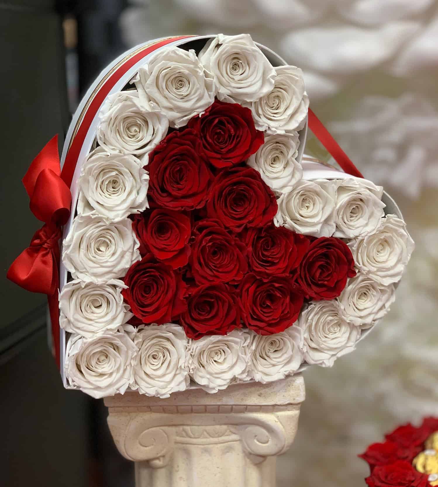 "Forever Yours" 27 Preserved Roses