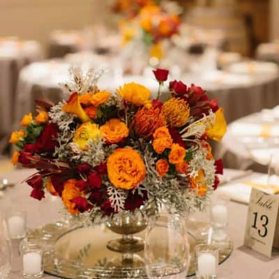 Bellagio Garden Flower Centerpiece in Las Vegas for events, convention center and corporate events
