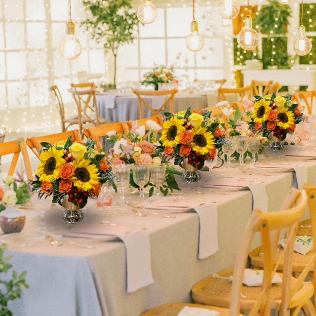 Sunshine Elegance Centerpiece Package