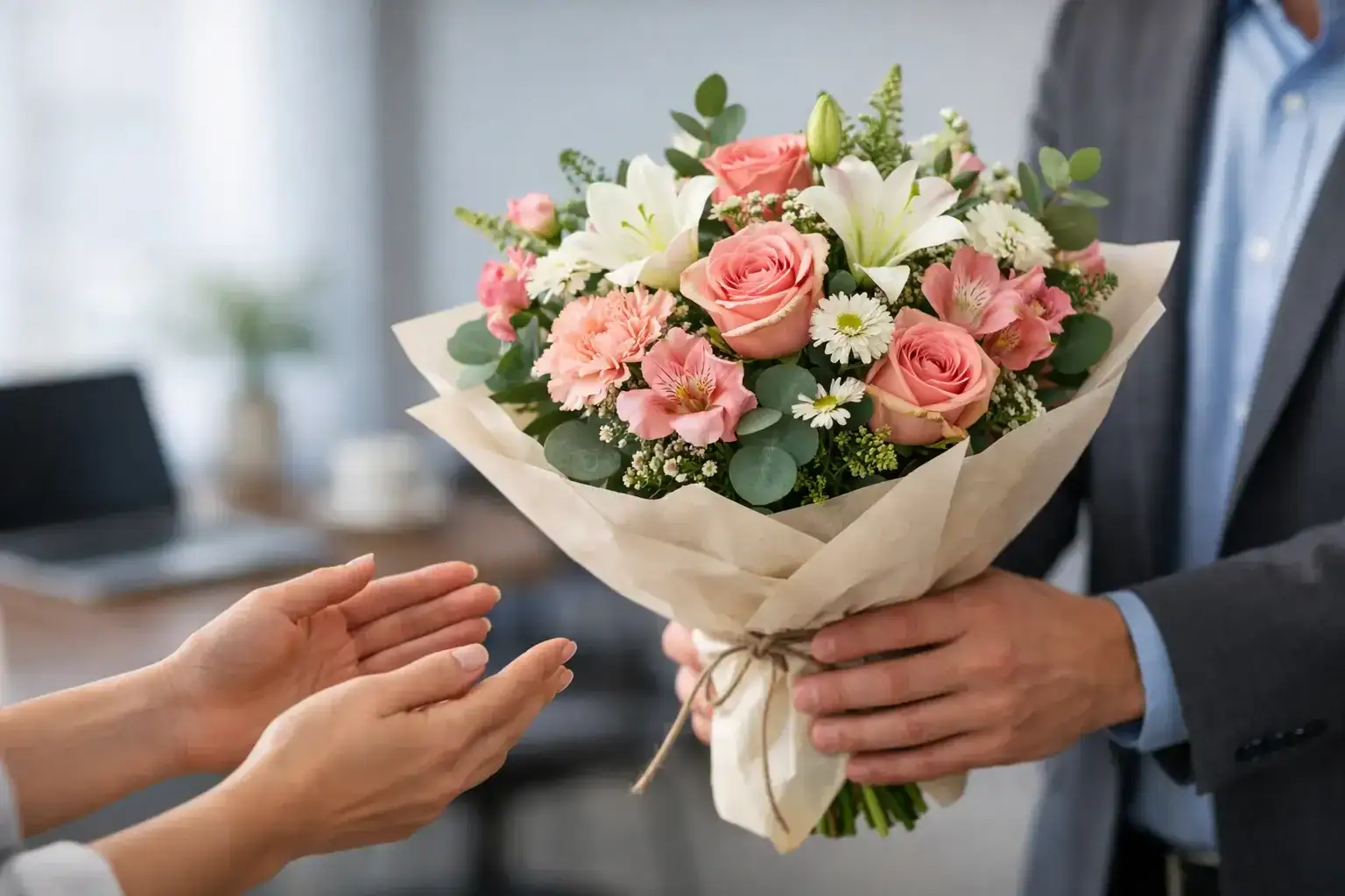 How to Send Thank You Flowers the Right Way