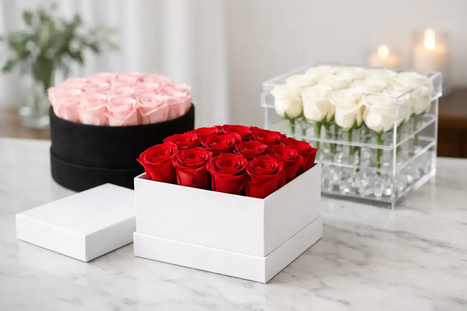 A Guide to Rose Box Arrangements That Impress
