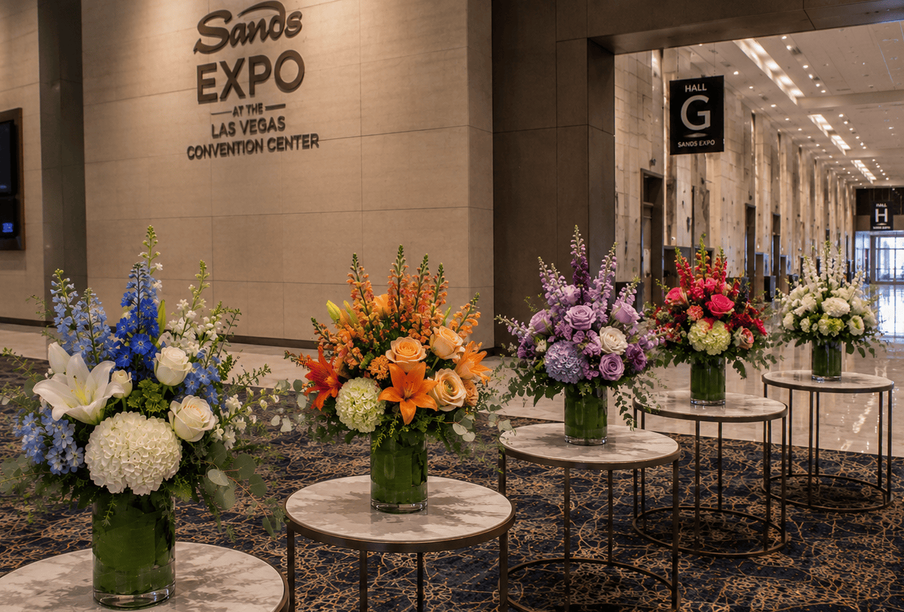 sands expo flowers las vegas