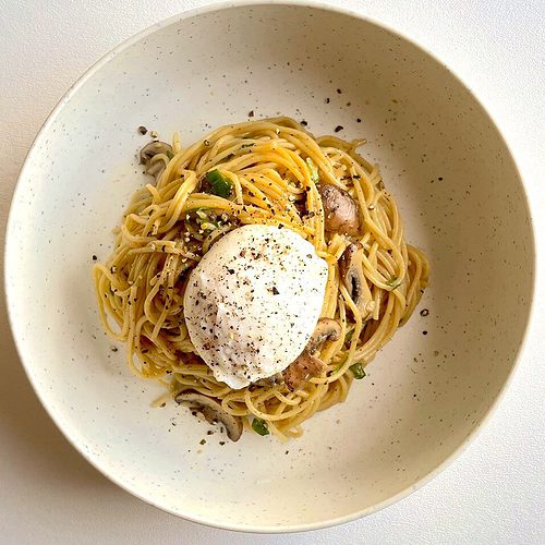 Truffle Garlic Pasta