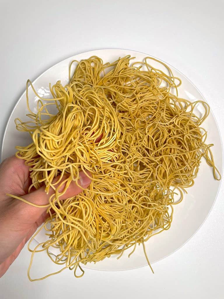 Flip noodles