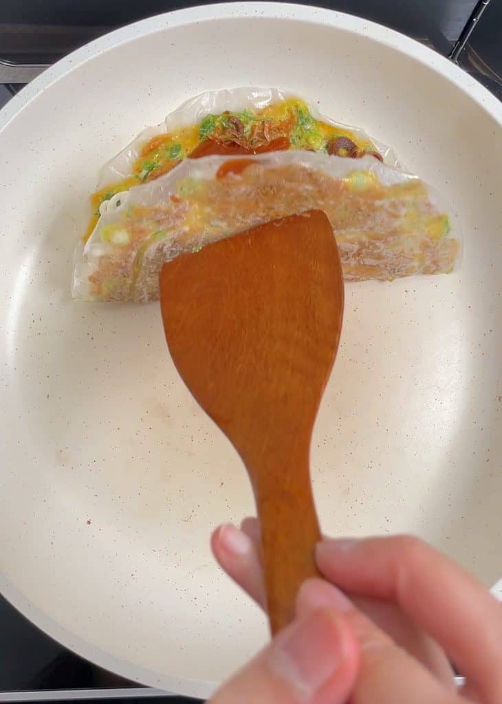 folding rice paper