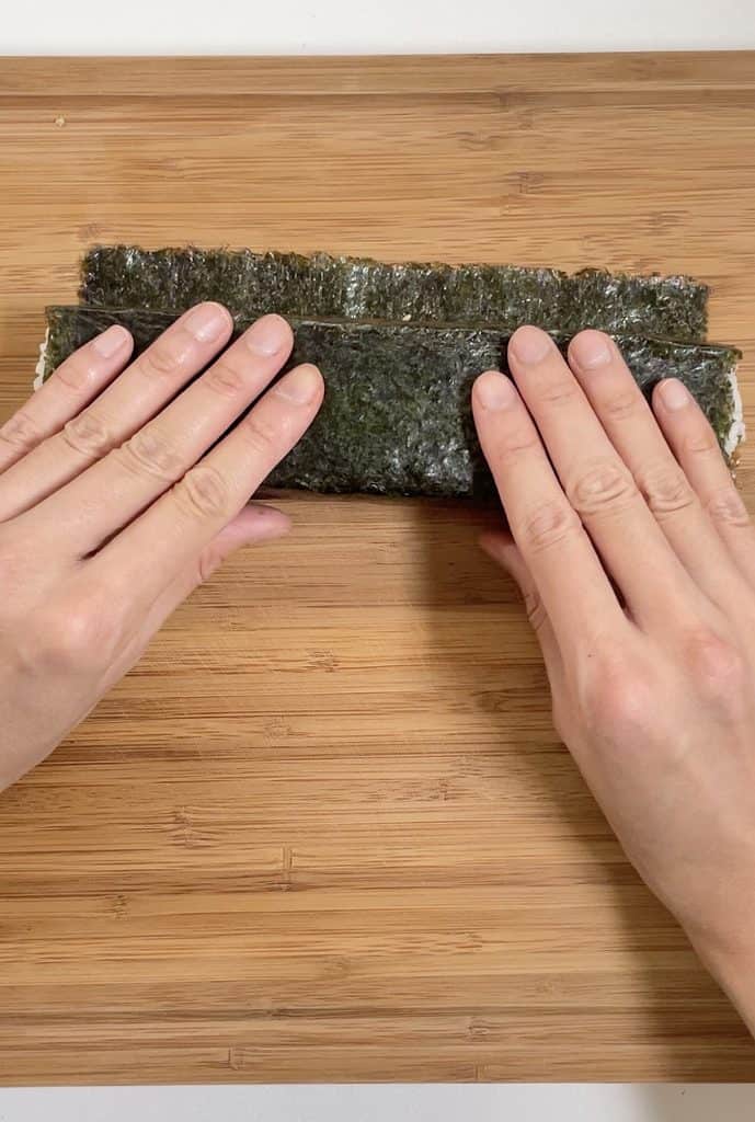 wrapping musubi
