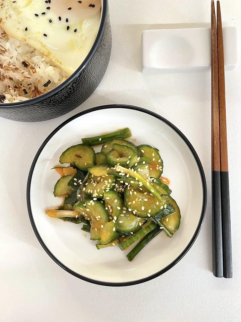 Korean Cucumber Banchan