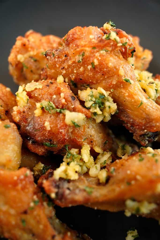garlic parmesan wings air fryer