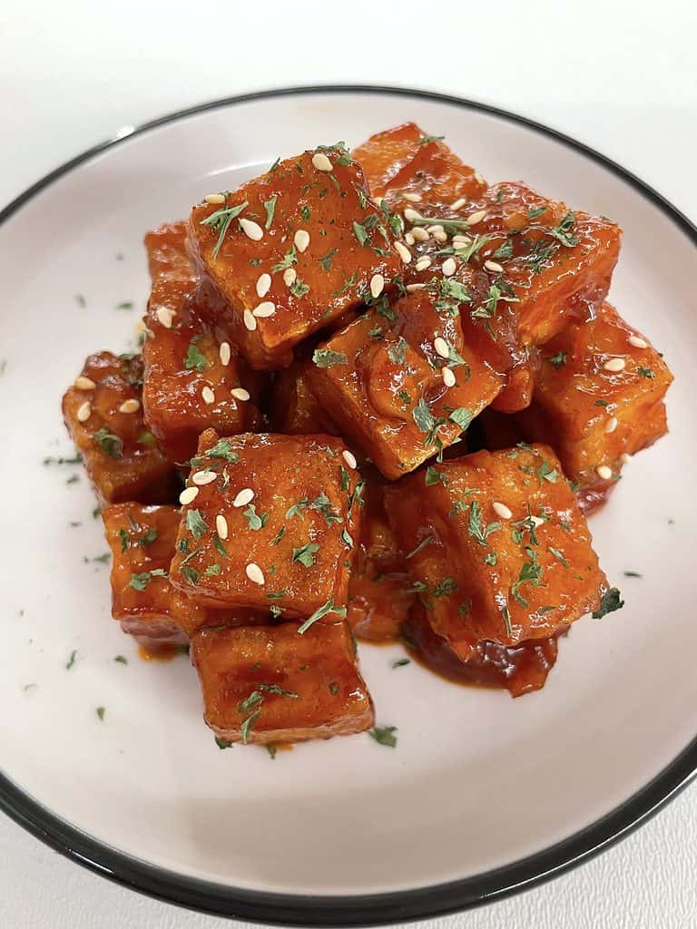 spicy korean tofu