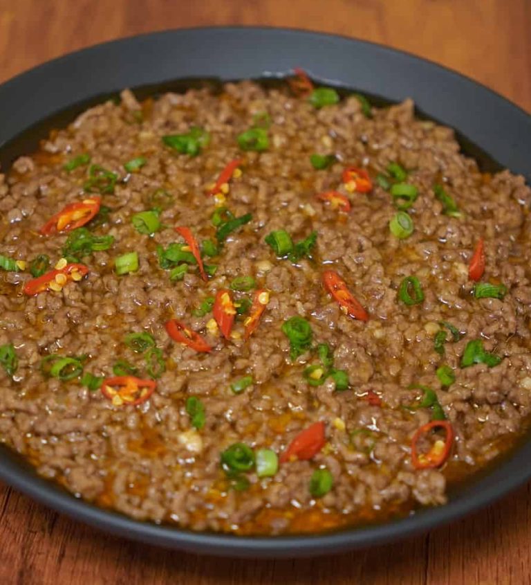 Ground Beef Tofu
