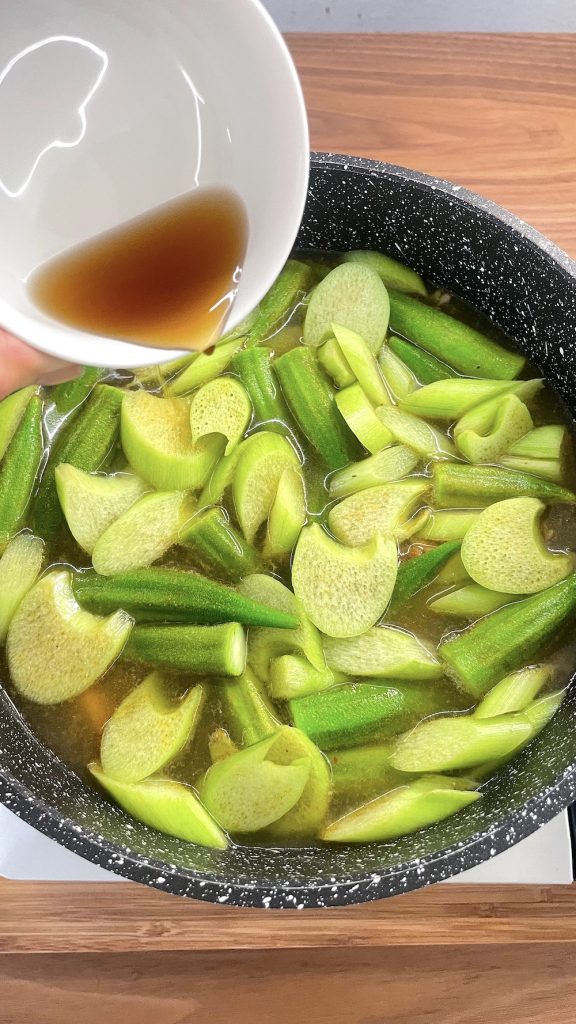 Add fish sauce