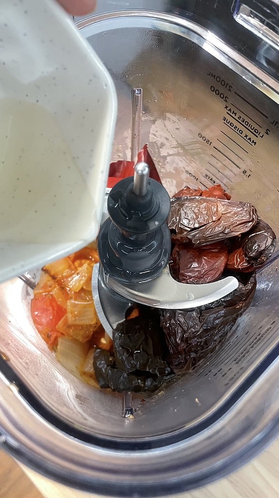 Add vinegar