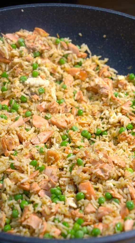 Salmon Fried Rice