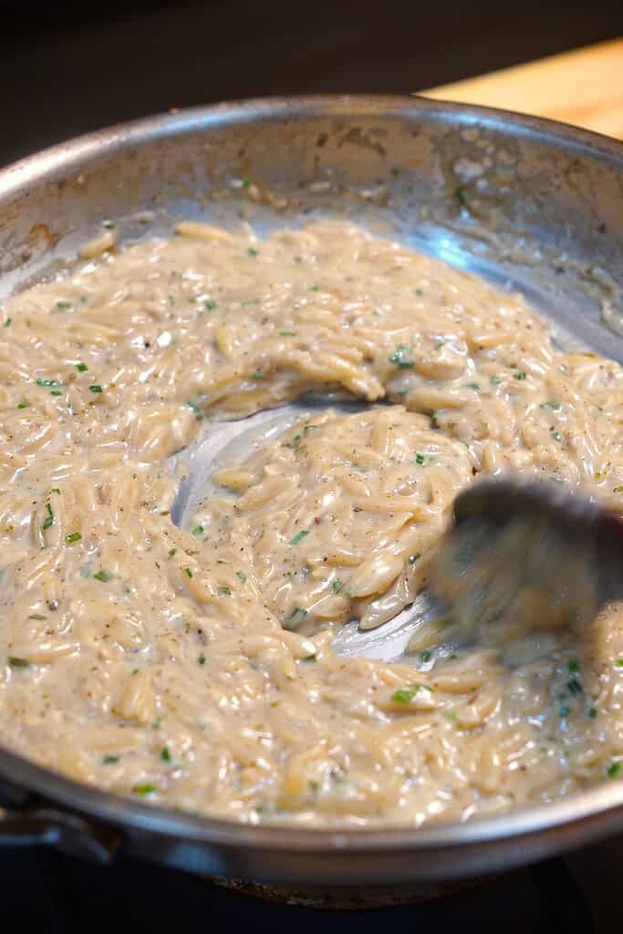 Shrimp Orzo