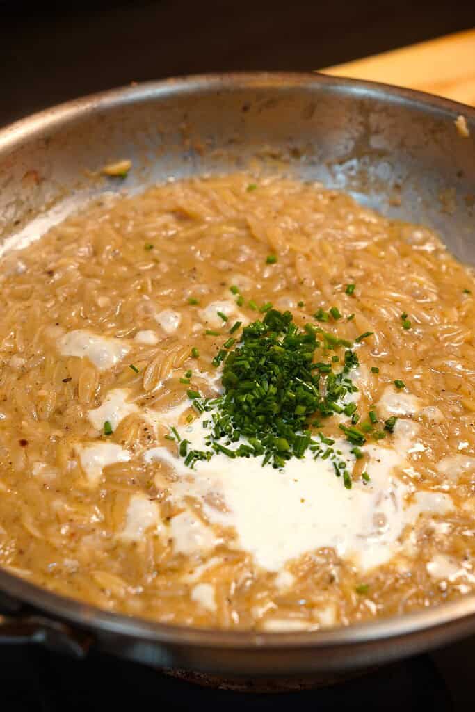 Shrimp Orzo