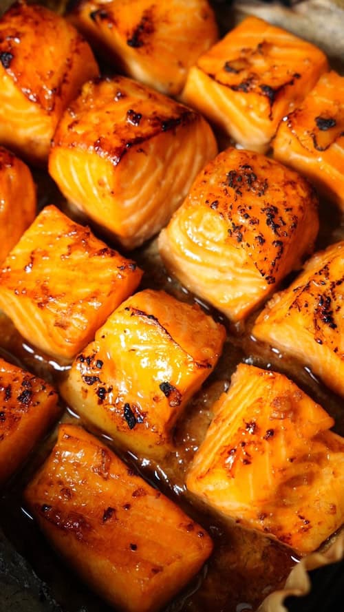 Air Fryer Teriyaki Salmon
