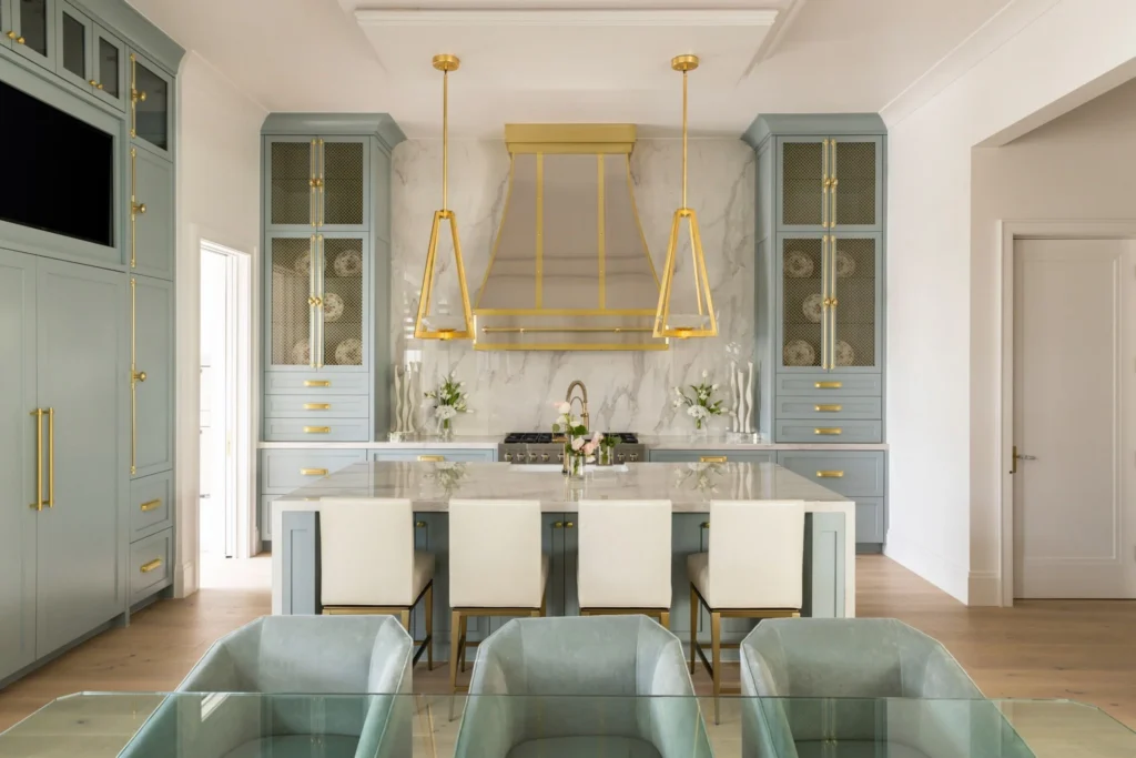 Interior details of a Carillon Parc custom home