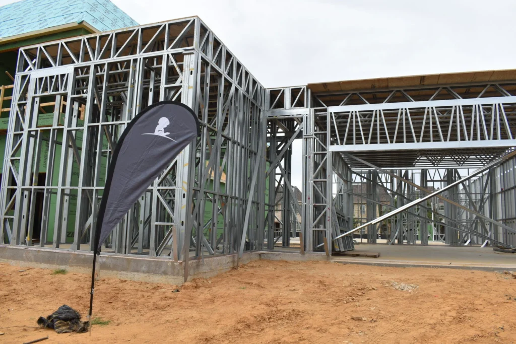 Revolutionary steel frame custom home built by WillowTree Custom Homes in Southlake, Texas.