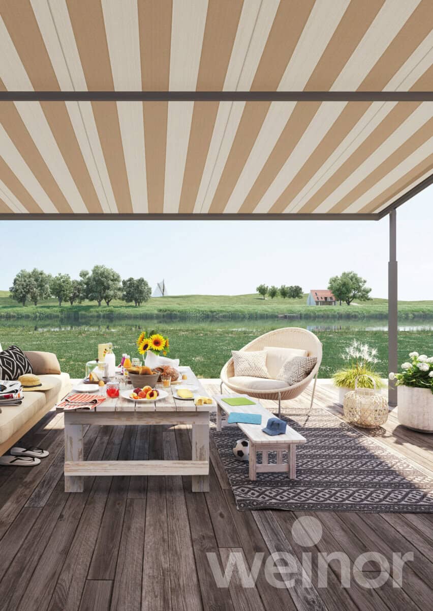 Weinor pergola plaza viva