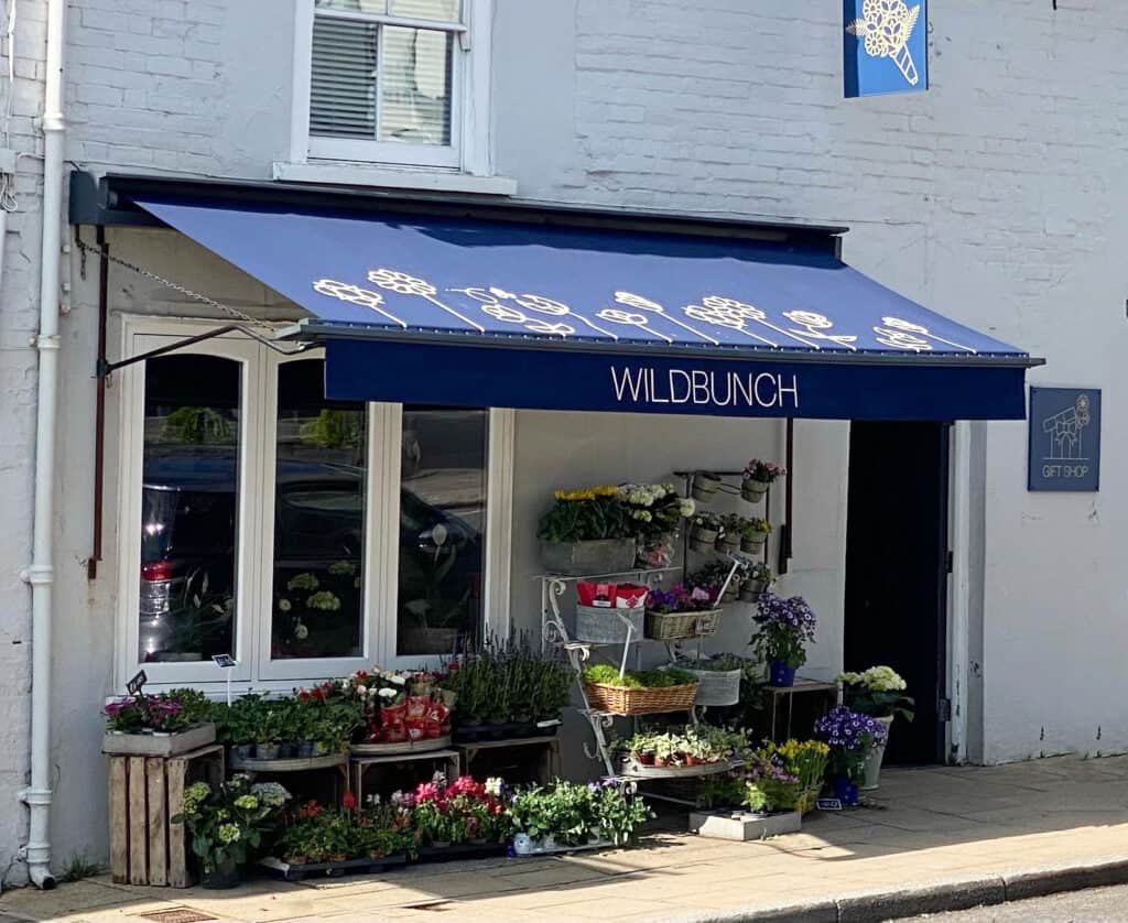 commercial shop front awning