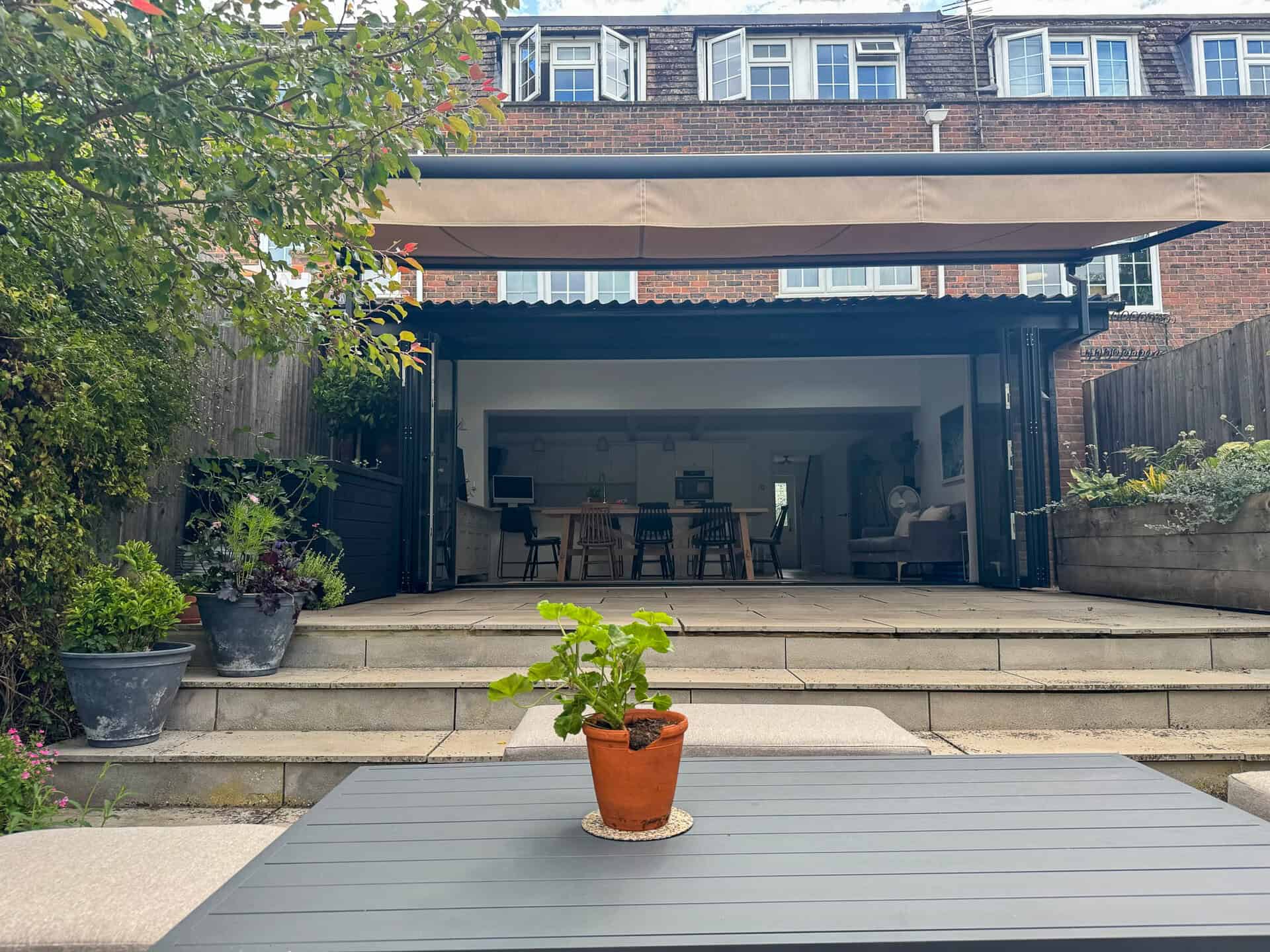 weinor motorised awning in Basingstoke Hampshire