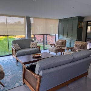 motorised blinds in extension in Bishops waltham, hampshire