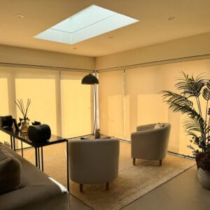 motorised blinds for extensions and new builds in Hampshire