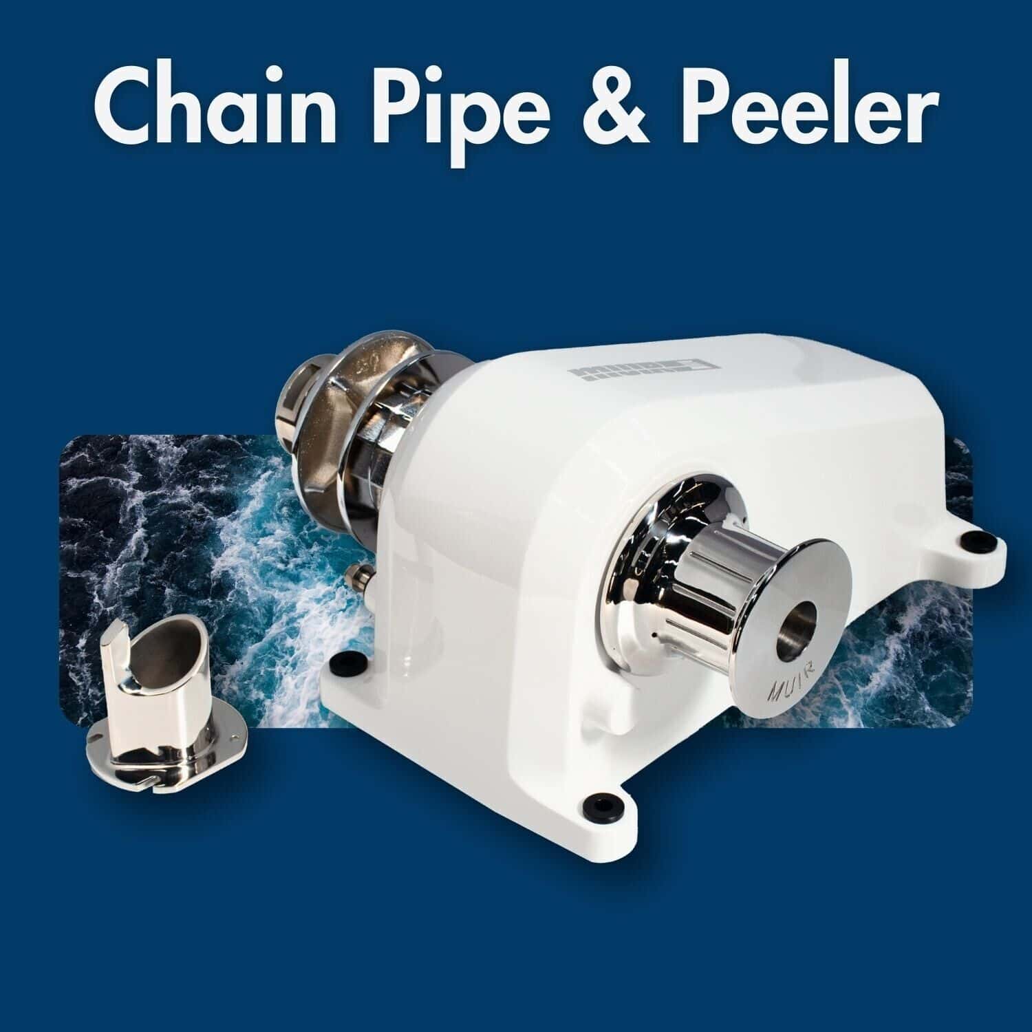 HR3500 Jaguar Chain Pipe and Peeler