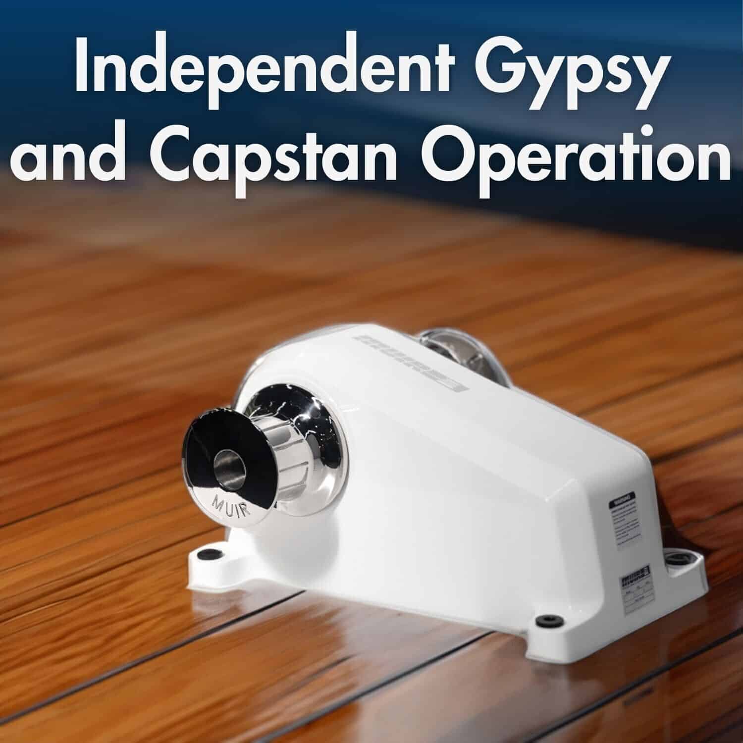 HR3500 Jaguar Independent Gypsy and Capstan Operation