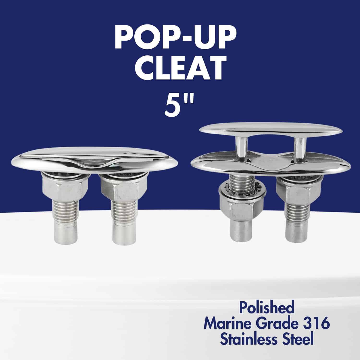 5in Pop Up Boat Cleat