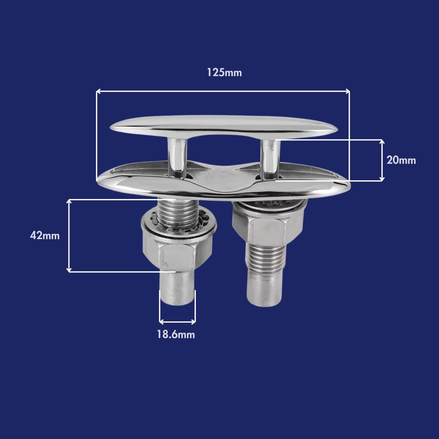 5in Pop Up Boat Cleat