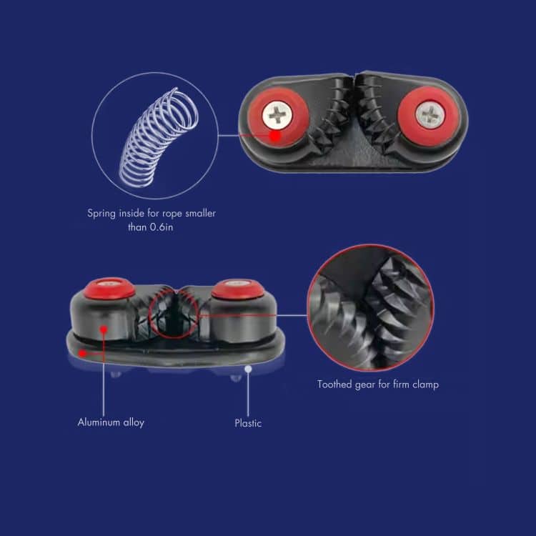 Aluminum Clam Cleat