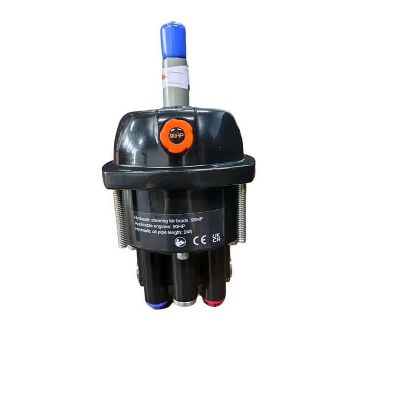High-quality hydraulic steering system for 90HP outboards. Easy installation and reliable performanc.