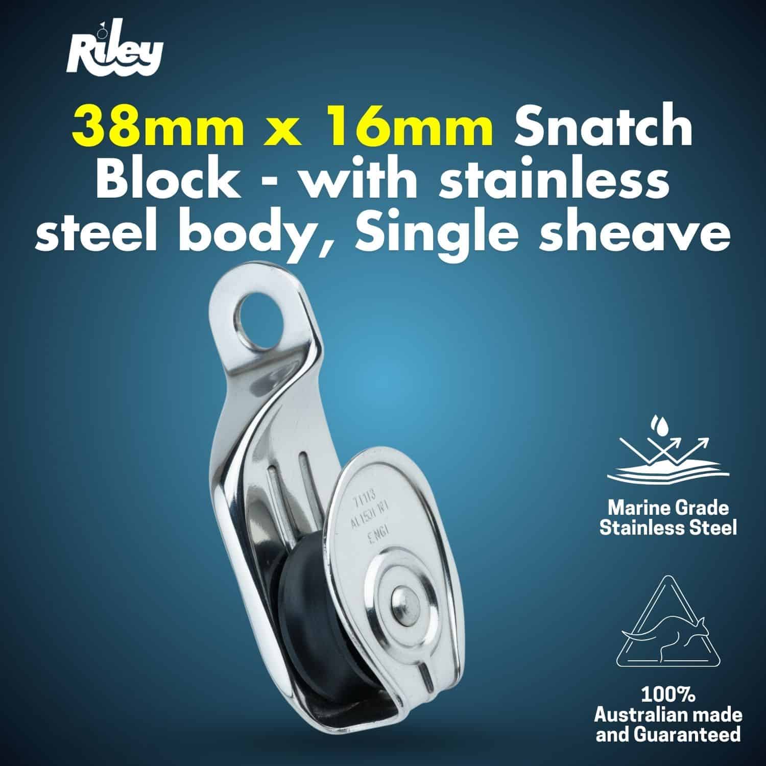 Riley 38mm snatch block