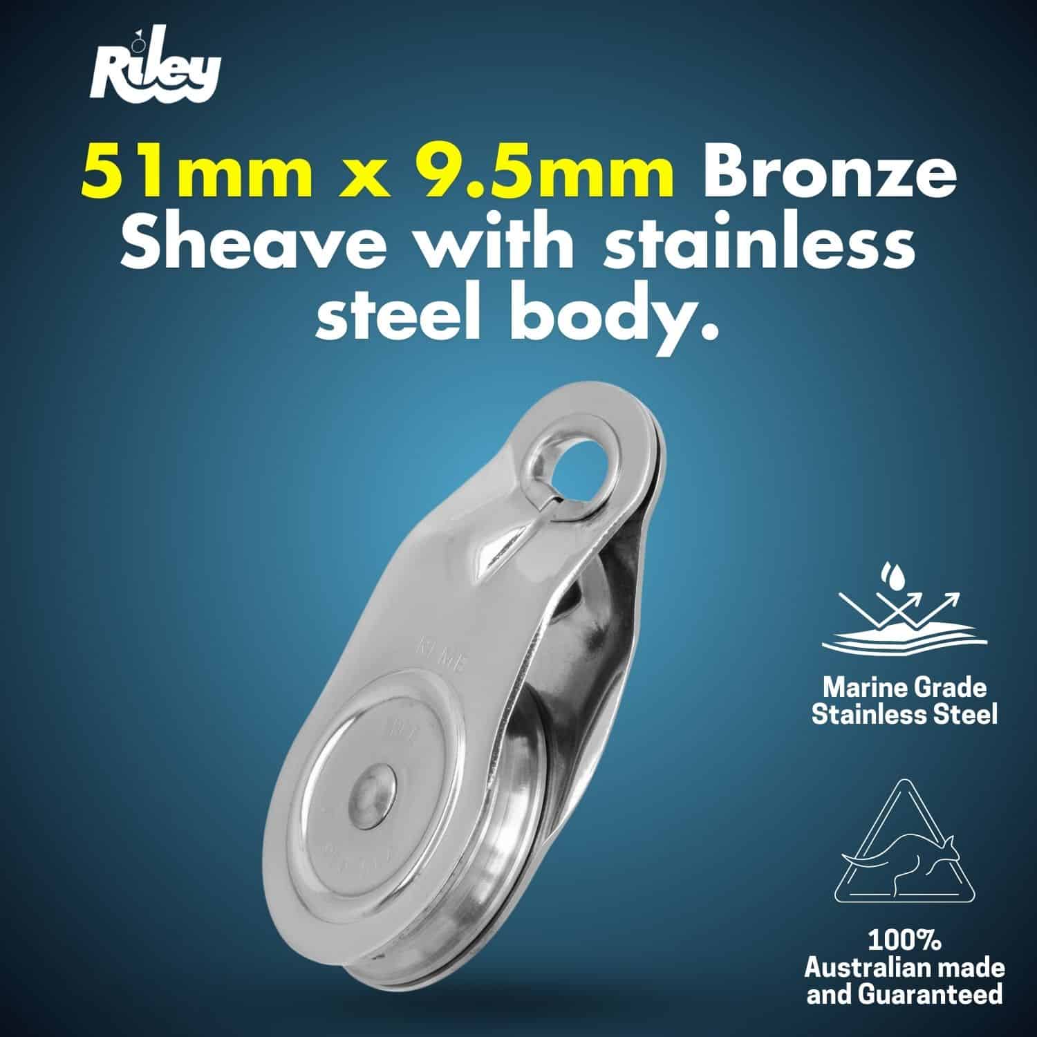 Riley 51mm Bronze