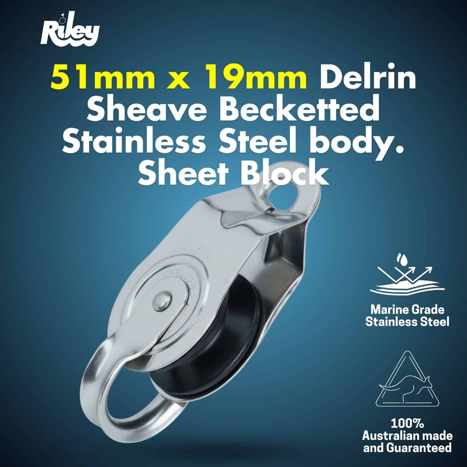 Riley 51mm Delrin Sheave