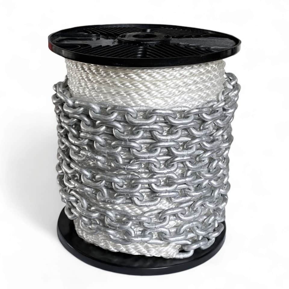 Rope Chain Kit 1/2" x 100ft / Rope Chain Kits Archive / Durable Rope Chain Kit / Rope Chain Kit 5/8 / Rope Chain Kit 9/16"