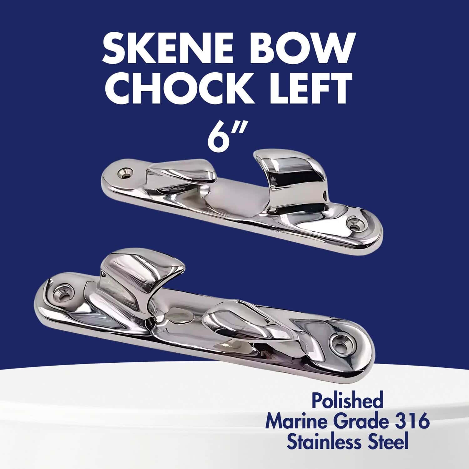 Skene Bow Chock Left 6in