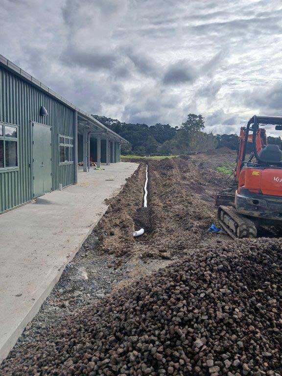 Trenching Barn 1