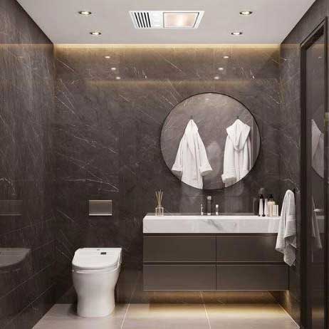 Dark Bathroom