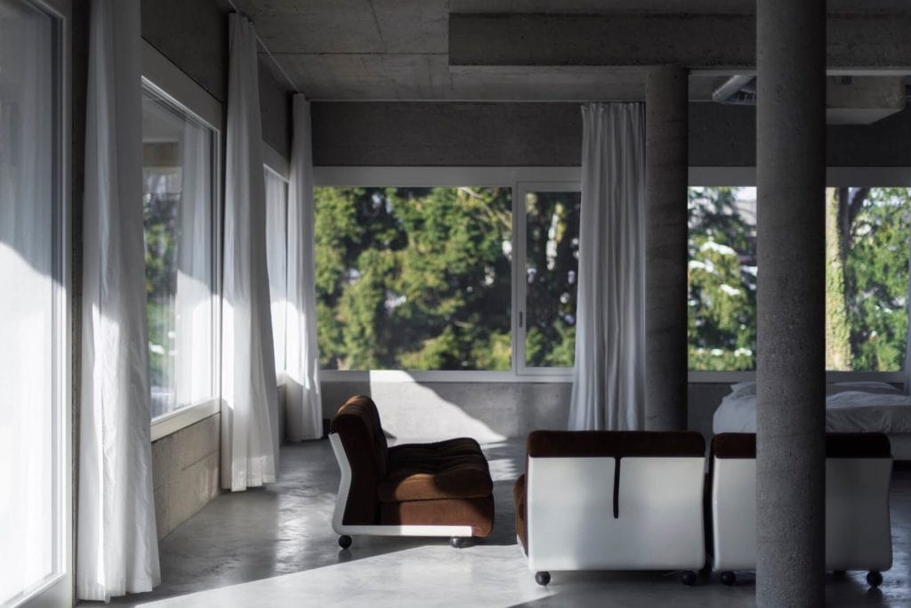 Umbau Kaffeehaus zum Betonloft mit Wohnbeton