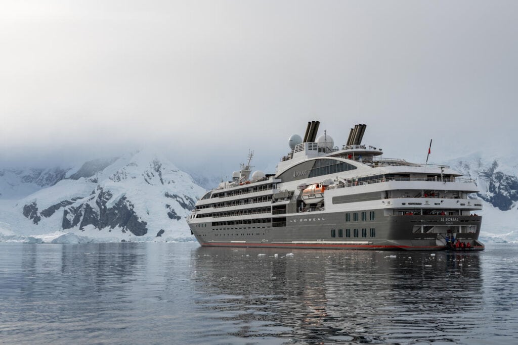 Small Ship cruise option in Antarctica. Luxury to come home to  in the remotest destinations.
