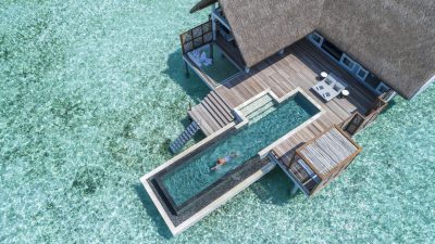 Sunset Family Water Villa with Pool
