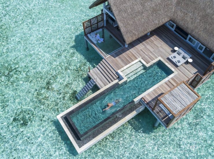 Sunset Family Water Villa with Pool