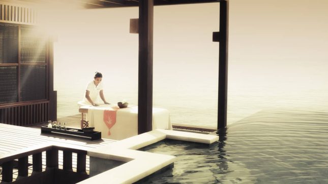 Four Seasons KudaHuraa-Sunrise/Sunset Water Villa with Pool