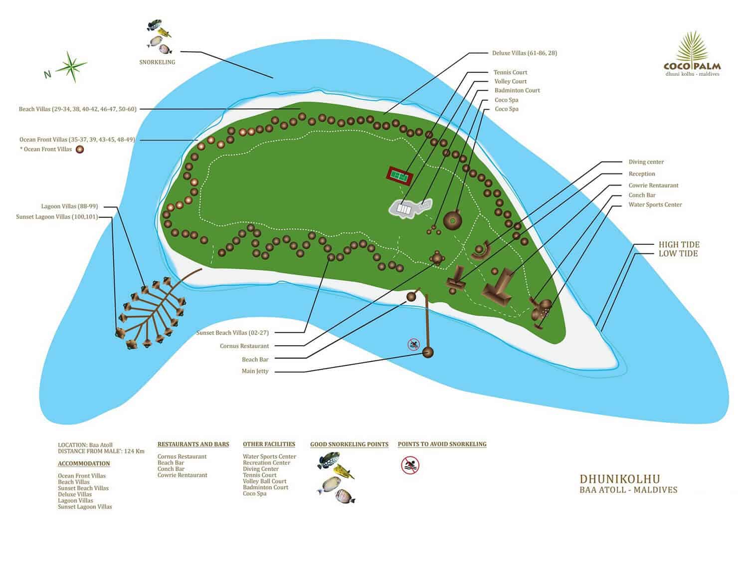 Coco Palm Dhuni Kolhu - Map