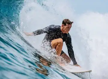 Surfing With Tropicsurf at Six Senses Laamu