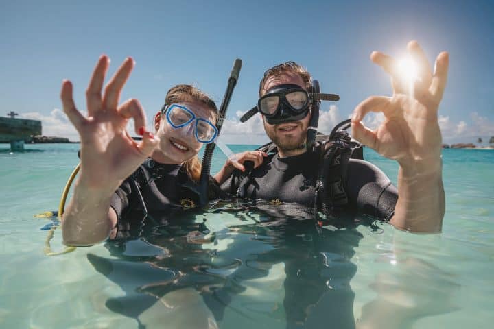 Diving