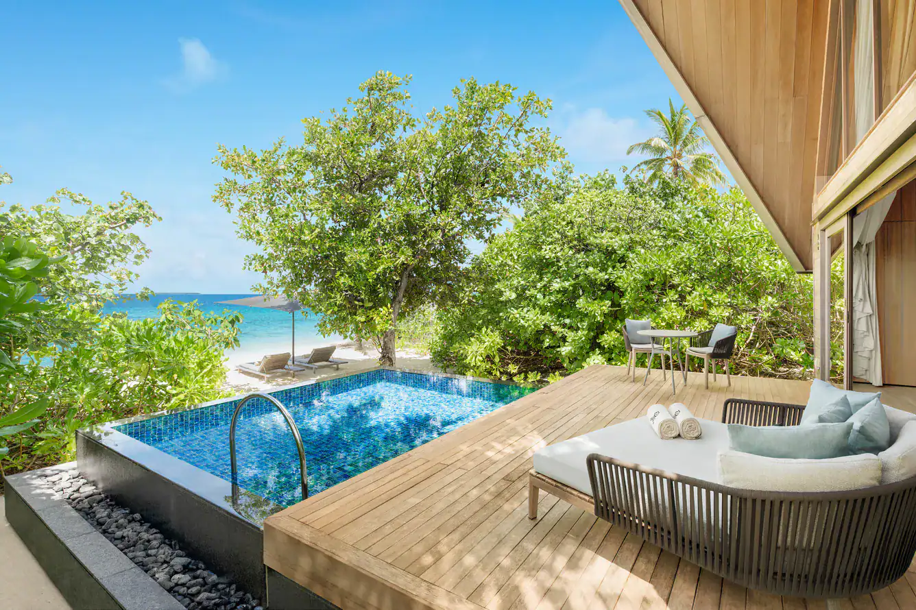 Beach Villa with Pool